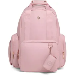 Wickeltasche HUGGIES BABYWEAR, Baby, rosa (bridal rose), Canvas, Nylon, Taschen, inklusive Wickelunterlage, ohne abgebildete Accessories