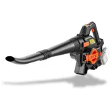 FUXTEC 40 Volt 2in1 Akku-Laubbläser/-sauger, leistungsstarker Laubhäcksler, inkl. Laubfangsack, ergonomischer Griff, FX-E2LBS,