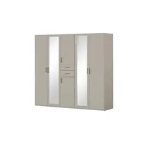Möbel Kraft Drehtürenschrank Livingston 225 x 208 x 58 cm Beige