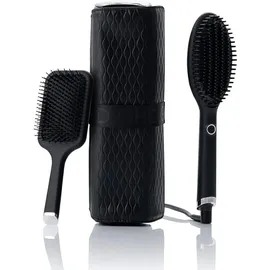 ghd Glide Hot Brush Icy Blue Collection Geschenkset Schwarz