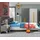 xlmoebel Kinderbett 90 x 190 cm Holz grau