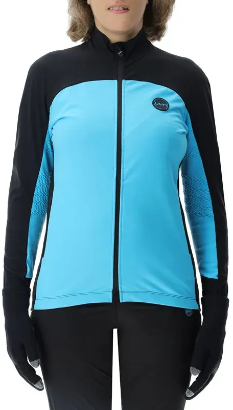 UYN LADY CROSS COUNTRY SKIING CORESHELL JACKET - Turquoise/Black/Turquoise - M