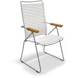 Houe Click Gartenstuhl 57 x 58 x 106 cm weiß
