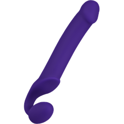 Bendable Strap-On - Size XL, 35 cm, violett