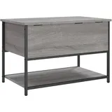 vidaXL Sitzbank mit Stauraum Grau Sonoma 70x42,5x47 cm Holzwerkstoff