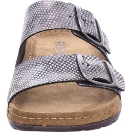 ROHDE Damen Pantolette Schnalle Rodigo-D 5872, Größe:41 EU, Farbe:Grau - Grau - 41