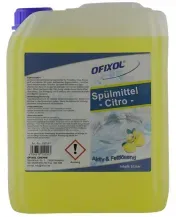 Ofixol Spülmittel Citro, Handspülmittel für Haushalt und Gastronomie, 5 l - Kanister