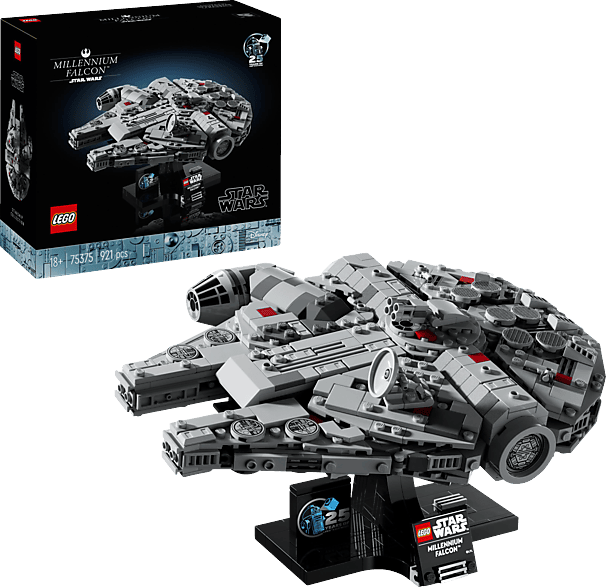 LEGO Star Wars 75375 Millennium Falcon Bausatz, Mehrfarbig