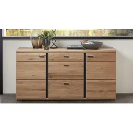 'massivart' Sonos 170 x 86 x 42 cm Altesche gebürstet / Schwarz
