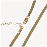 Bella Carina Goldkette Breite Schlangenkette 3,3 mm 14 Karat 585 Gold, 14 Karat 585 Gold 47