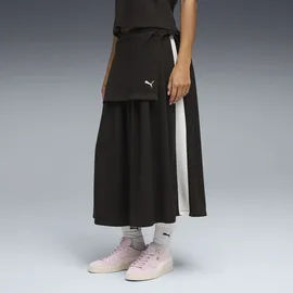 Puma Faltenrock Damen Schwarz M
