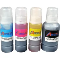 Ampertec 4 Kompatible Nachfülltinten ersetzt HP 31+30 Multipack KCMY