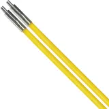 C.K Tools Einziehstange MightyRod Pro Kabeleinziehstange 1 m 6 mm Ø 100% Splitterfrei Flexibilitäten Einziehstangen Glasfaser Harz Elektrische Kabelziehhilfe Elektroinstallation Kabeleinziehhilfe Elektriker CK T5430