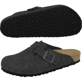 Birkenstock Boston Wollfilz anthrazit 40