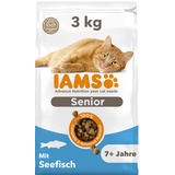 Iams Advanced Nutrition Senior 7+ mit Seefisch Katzenfutter trocken