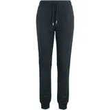 Clique Jogginghose Premium Bio-Baumwolle Schwarz L