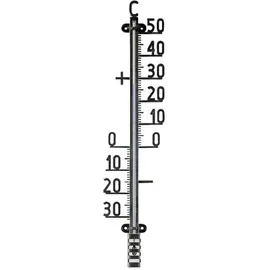 TFA Schau-Thermometer Schwarz 42cm