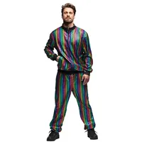 Boland - Kostüm Trainingsanzug Rainbow Man 80er Jahre