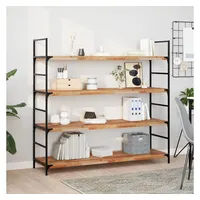 VidaXL Wandregal 120 x 40 x 4 cm Braun