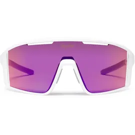 Rapha Pro Team Full Frame Fahrradbrille One Size  Weiß/Pink Blue Lens