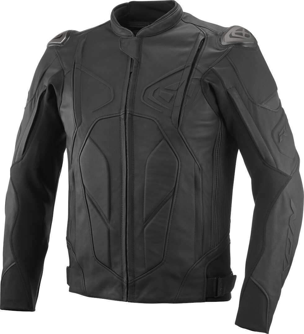 Ixon Rage Motorfiets lederen jas, zwart, 3XL