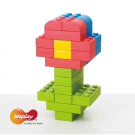 WePlay Q-Blocks Kreativ Soft Bausteine 64-tlg. KC0004-065