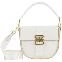 Bogner Zuoz Cassy Schultertasche Leder 27 cm weiss