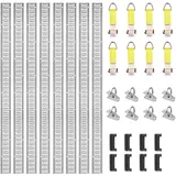 Vevor E-Track-Schienen-Set 24-teilig 1524 mm