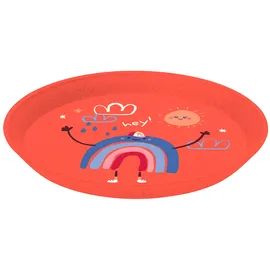 Koziol Kids Kindergeschirr Set 3-tlg. organic red DREAMS