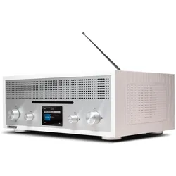 Nostalgie Internetradio mit CD | MILANO Weiß