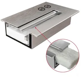 Kratki Standkamin November schwarz