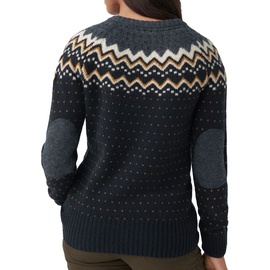 Fjällräven Damen Övik Strickpullover, Grau, Standard-Größe