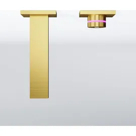 Steinberg Serie 390 Waschtischarmatur Brushed Gold