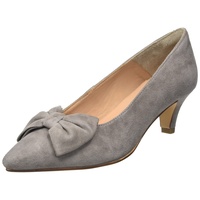 Stockerpoint Damen Lucia Trachtenpumps, hellgrau, 38