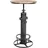 CLP Stehtisch Ruhr 60 x 110 cm Antik Silber