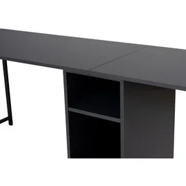 Skye Decor Skye Decor, Twin Study Desk - Anthracite, Black, Schreibtische, Anthrazit, 240 x 74 x 60 cm - Grau/Schwarz