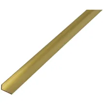 GAH Alberts Winkelprofil, Messing, Länge 1m, versch. Größen-30 x 15 x 1,5