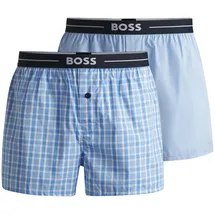 Boss Black Boxershorts mit Label-Detail im 2er-Pack,