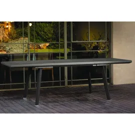 KETER - Tisch aus Polypropylen 160x90x75 weiß/cappuccino