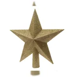 Decoris Baumspitze Star Gold
