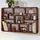 Wohnling Wandregal 80 x 15 x 55 cm Rosenholz