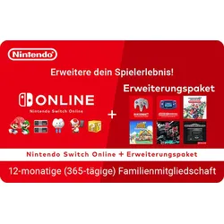 Nintendo NSO plus Expansion Pack 365 days Family