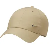 Nike Kappe Unstructured Metal Swoosh Cap FB5372-276 S/M - Neutral Olive/Metallic Silver