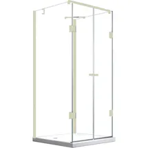 Buylando Glaswerk Westfalen- Emma 75x90x75x180cm U Duschkabine Weiß