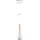 Paco Home MORA 1-flg. Ø9 cm Trichterform Holz weiß