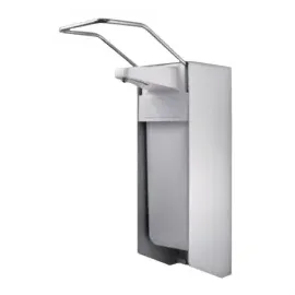Temdex Desinfektionsmittelspender & Seifenspender, Aluminium mit Armhebel