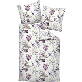JANINE Carmen S Floral Lila 155 x 220 cm + 80 x 80 cm
