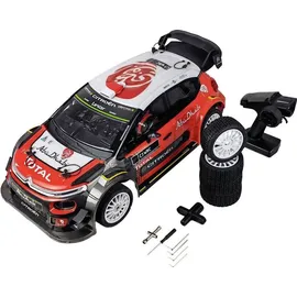 AMEWI RC-Auto Citroen C3 WRC Rallye 3CH RTR rot/schwarz 1:7