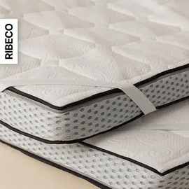 ribeco germany Topper Aaron MAXI 90 x 200 cm Gelschaum weiß