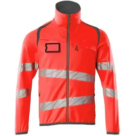 Mascot Fleecepullover mit Reißverschluss Microfleecejacke S hi-vis rot/dunkelanthrazit